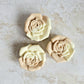 Rose salt soap, spa bar with pink clay