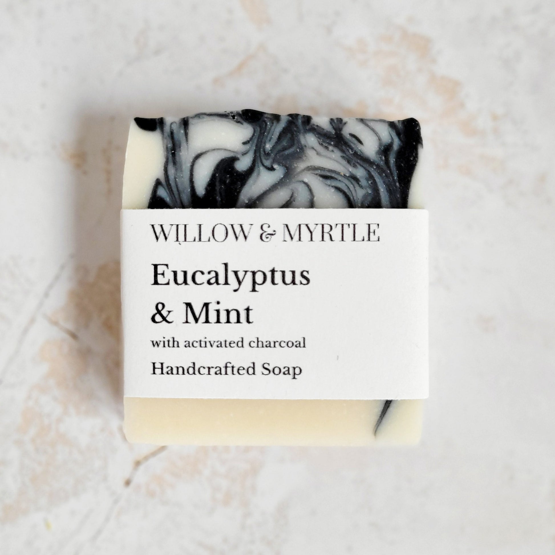 Eucalyptus and Mint Handmade Soap Bar. charcoal soap. face soap. botanical soap. face soap. soap for men.